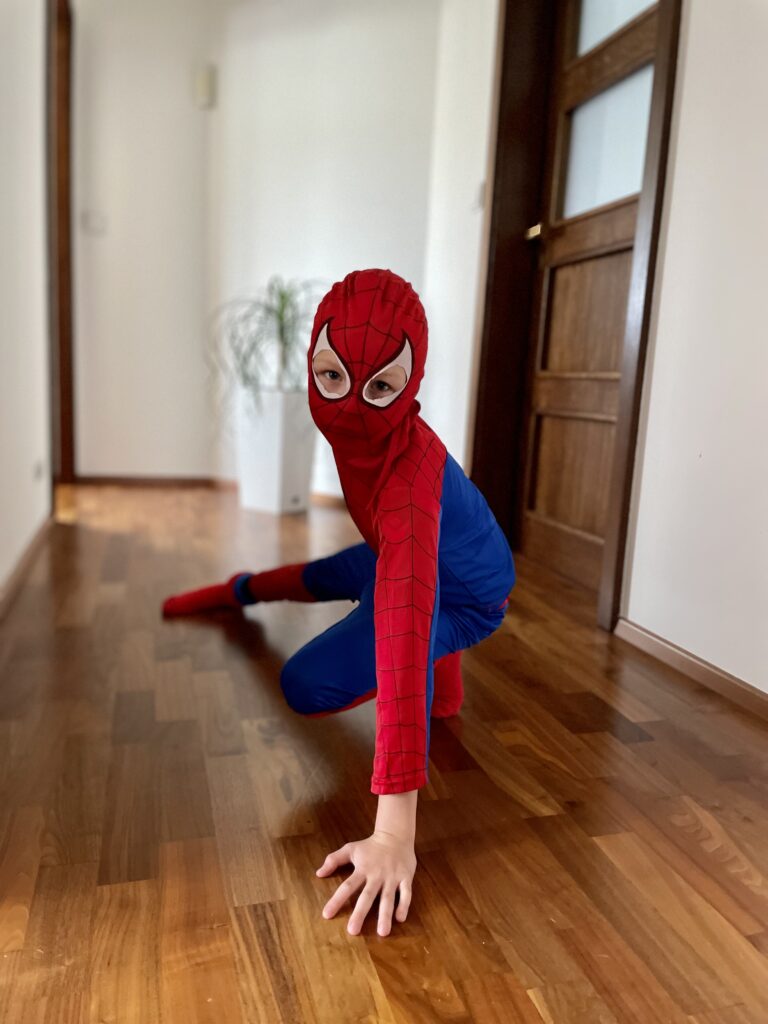 Spiderman kostýmy pro děti
